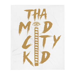 Tha Mid City Kid Throw Blanket